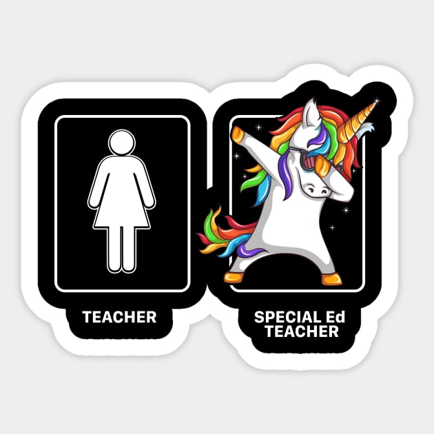 Special Edition Teacher Sticker by POD Anytime